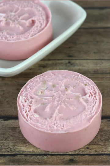 Loofah soap for foot